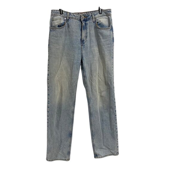 Free People‎ We the Free Pacifica Straight Leg Jean in Light Blue Size 29 - Picture 1 of 8